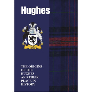 Lang Syne Products Scottish Clan Crest Tartan Information History Fact Book - Hughes