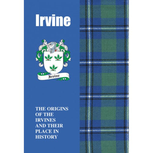 Lang Syne Products Scottish Clan Crest Tartan Information History Fact Book - Irvine