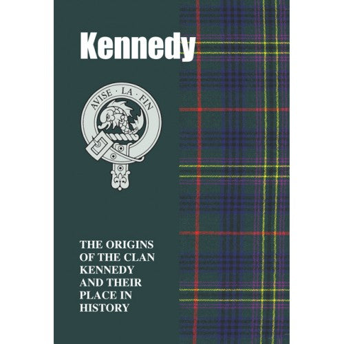 Lang Syne Products Scottish Clan Crest Tartan Information History Fact Book - Kennedy