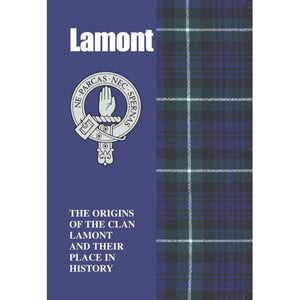 Lang Syne Products Scottish Clan Crest Tartan Information History Fact Book - Lamont