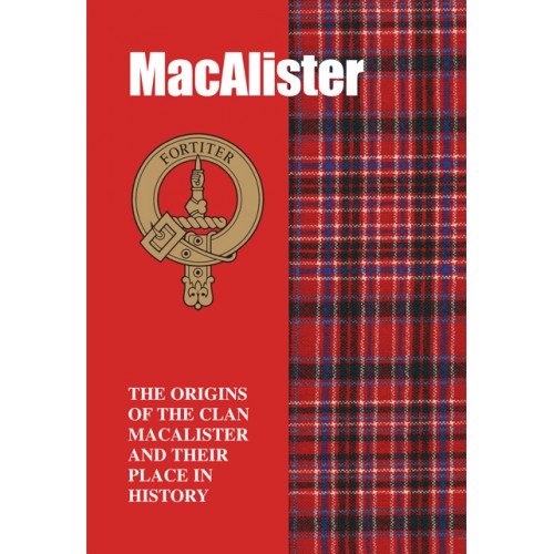 Lang Syne Products Scottish Clan Crest Tartan Information History Fact Book - MacAlister