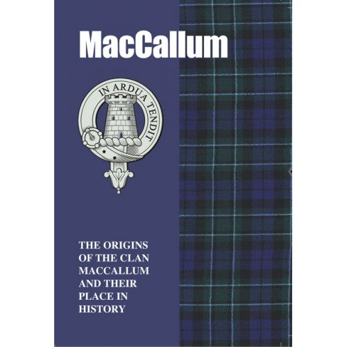 Lang Syne Products Scottish Clan Crest Tartan Information History Fact Book - MacCallum