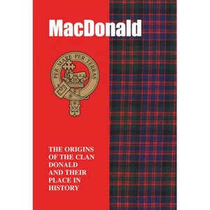 Lang Syne Products Scottish Clan Crest Tartan Information History Fact Book - MacDonald