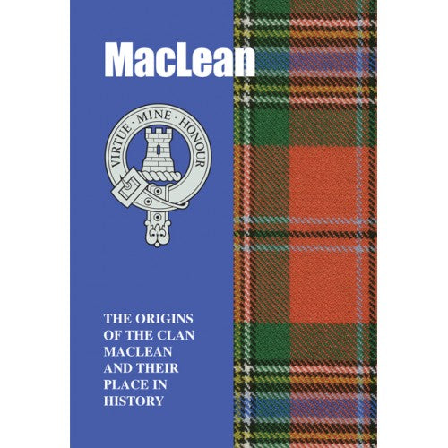 Lang Syne Products Scottish Clan Crest Tartan Information History Fact Book - MacLean