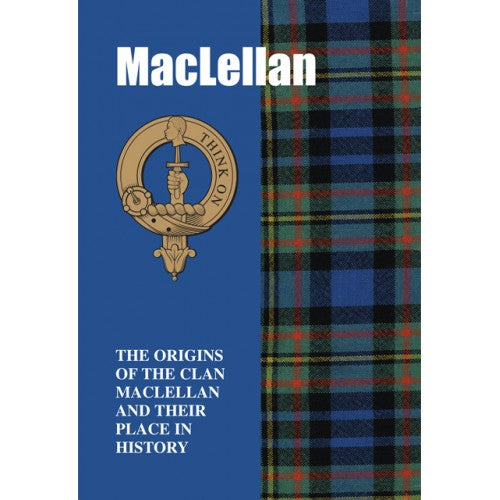 Lang Syne Products Scottish Clan Crest Tartan Information History Fact Book - MacLellan