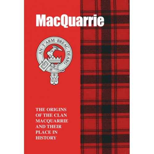 Lang Syne Products Scottish Clan Crest Tartan Information History Fact Book - MacQuarrie