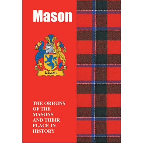 Lang Syne Products Scottish Clan Crest Tartan Information History Fact Book - Mason