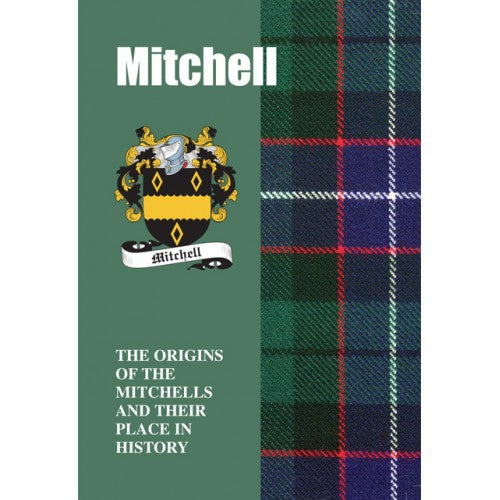 Lang Syne Products Scottish Clan Crest Tartan Information History Fact Book - Mitchell