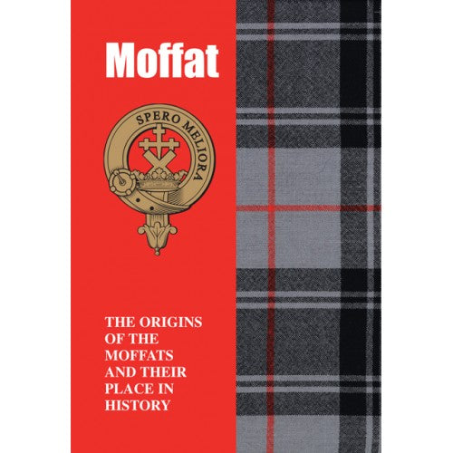 Lang Syne Products Scottish Clan Crest Tartan Information History Fact Book - Moffat