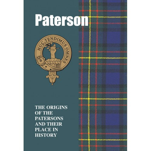 Lang Syne Products Scottish Clan Crest Tartan Information History Fact Book - Paterson