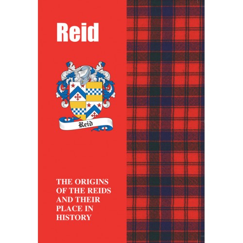 Lang Syne Products Scottish Clan Crest Tartan Information History Fact Book - Reid