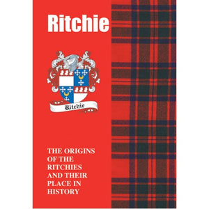 Lang Syne Products Scottish Clan Crest Tartan Information History Fact Book - Ritchie
