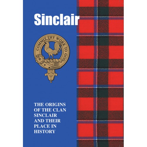Lang Syne Products Scottish Clan Crest Tartan Information History Fact Book - Sinclair