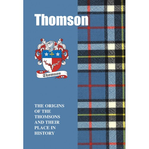 Lang Syne Products Scottish Clan Crest Tartan Information History Fact Book - Thomson