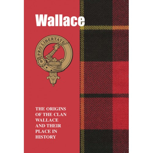 Lang Syne Products Scottish Clan Crest Tartan Information History Fact Book - Wallace