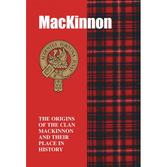 Lang Syne Products Scottish Clan Crest Tartan Information History Fact Book - MacKinnon