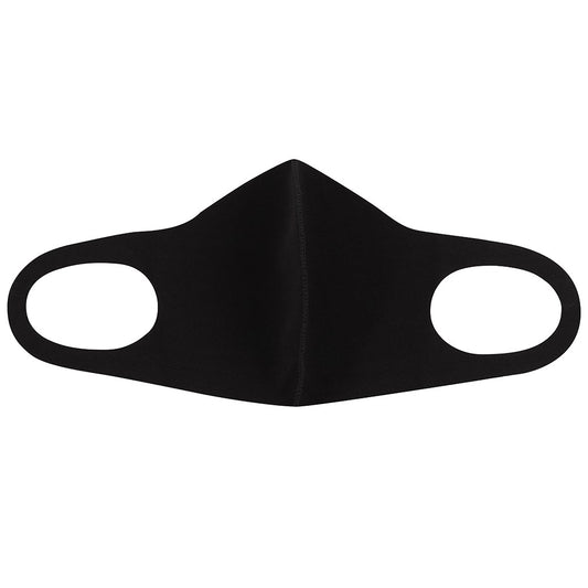 Reusable Plain Black Face Mask