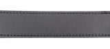 Plain Smooth 100% Genuine Black Leather Scottish Kilt Belt