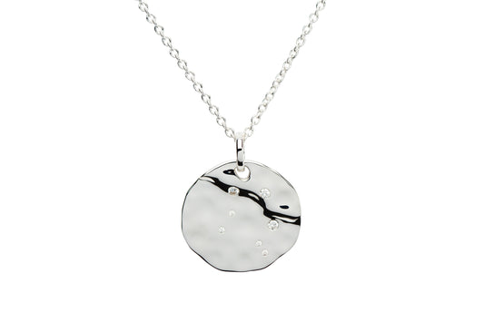 Sterling Silver Libra Birthday Necklace
