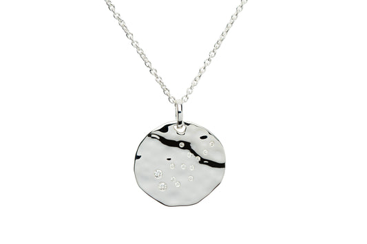 Sterling Silver Virgo Birthday Necklace