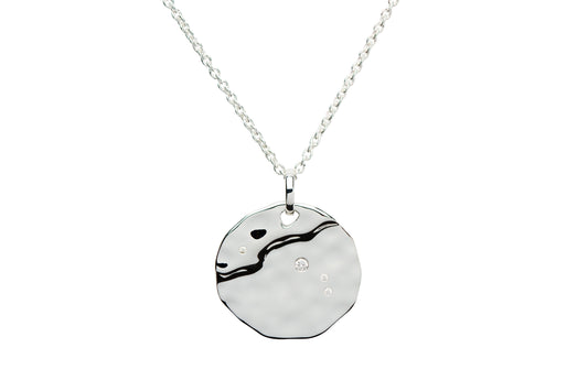 Sterling Silver Aries Birthday Necklace