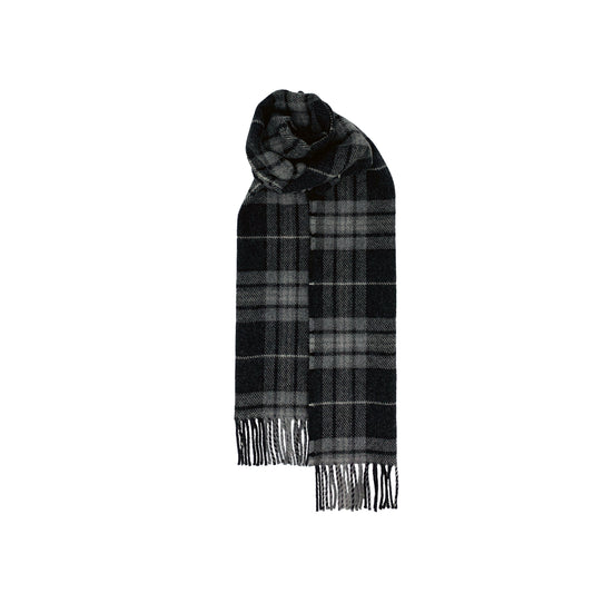 Hebridean Tartan Scarf - Hebridean Granite