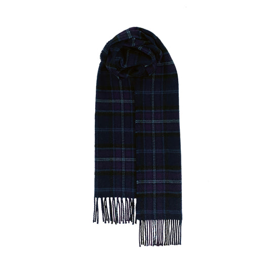 Hebridean Tartan Scarf - Scottish Thistle