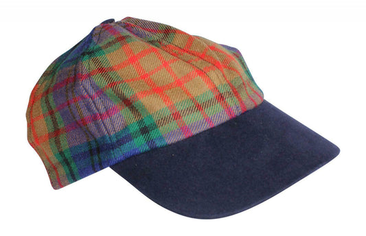 Irish County Tartan Baseball Cap - County Longford