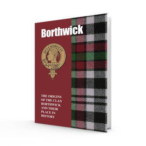Lang Syne Scottish Clan Crest Tartan Information History Fact Book - Borthwick