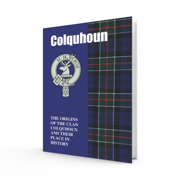 Lang Syne Scottish Clan Crest Tartan Information History Fact Book - Colquhoun