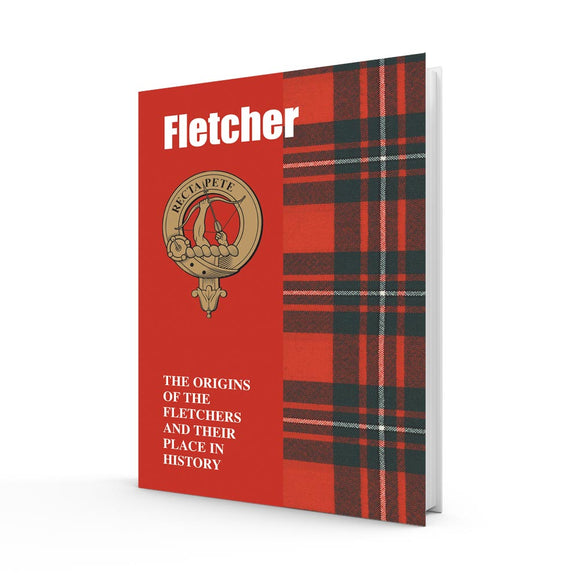 Lang Syne Scottish Clan Crest Tartan Information History Fact Book - Fletcher
