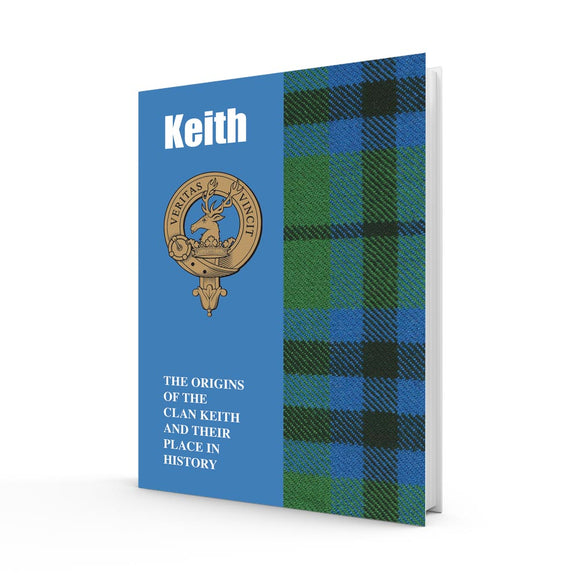 Lang Syne Scottish Clan Crest Tartan Information History Fact Book - Keith