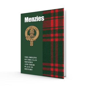 Lang Syne Scottish Clan Crest Tartan Information History Fact Book - Menzies