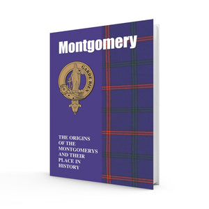 Lang Syne Scottish Clan Crest Tartan Information History Fact Book - Montgomery