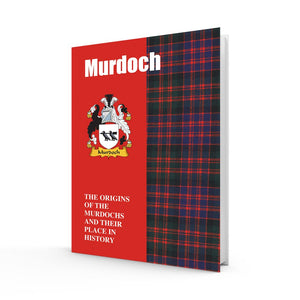 Lang Syne Scottish Clan Crest Tartan Information History Fact Book - Murdoch