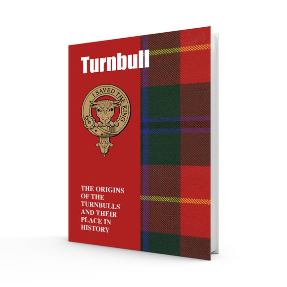 Lang Syne Scottish Clan Crest Tartan Information History Fact Book - Turnbull