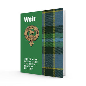 Lang Syne Scottish Clan Crest Tartan Information History Fact Book - Weir