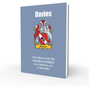 Lang Syne Welsh Family Clan Information History Fact Book - Davies