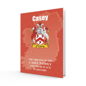 Lang Syne Irish Family Clan Information History Fact Book - Casey