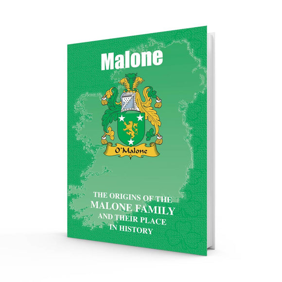 Lang Syne Irish Family Clan Information History Fact Book - Malone