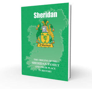 Lang Syne Irish Family Clan Information History Fact Book - Sheridan