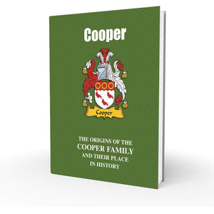 Lang Syne English Family Information History Fact Book - Cooper