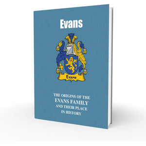 Lang Syne English Family Information History Fact Book - Evans