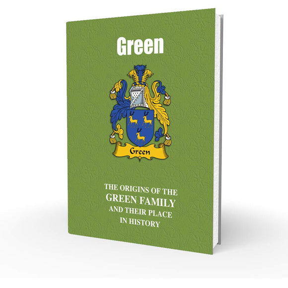 Lang Syne English Family Information History Fact Book - Green