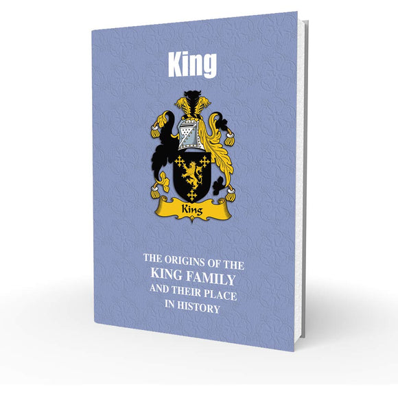 Lang Syne English Family Information History Fact Book - King