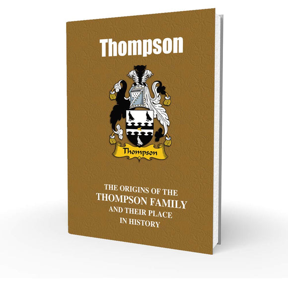 Lang Syne English Family Information History Fact Book - Thompson