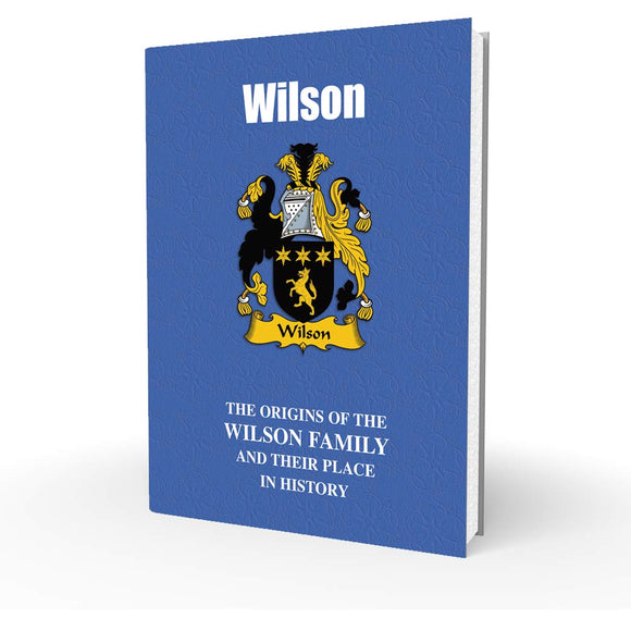 Lang Syne English Family Information History Fact Book - Wilson