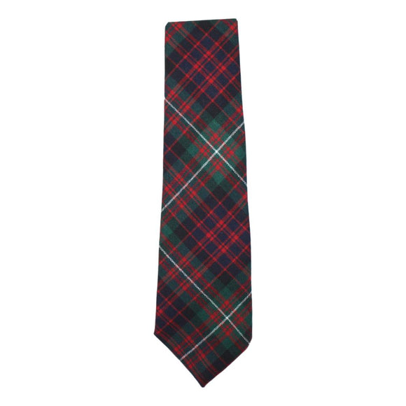 100% Wool Authentic Traditional Scottish Tartan Neck Tie - MacDonnell Glengarry