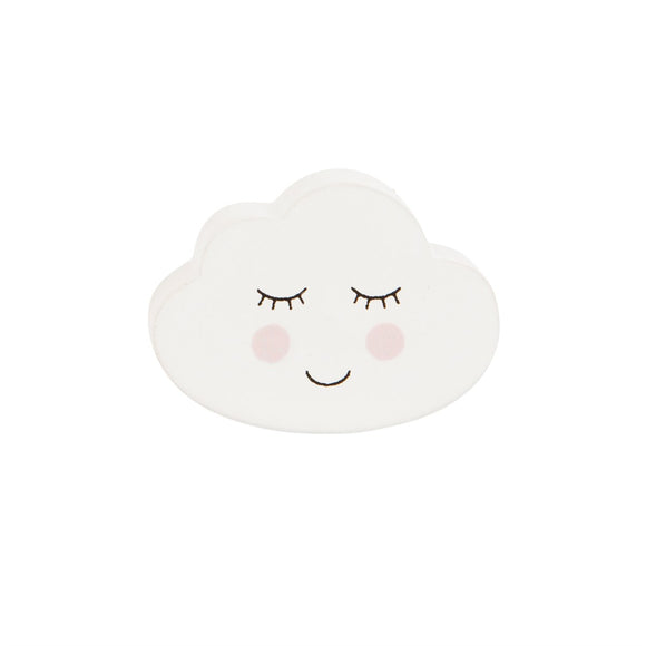 Sass & Belle Super Cute White Sweet Dreams Cloud Drawer Knob
