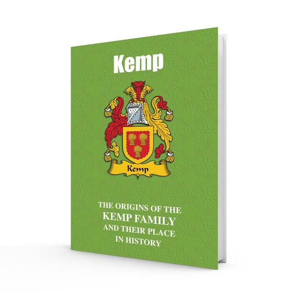 Lang Syne English Family Information History Fact Book - Kemp